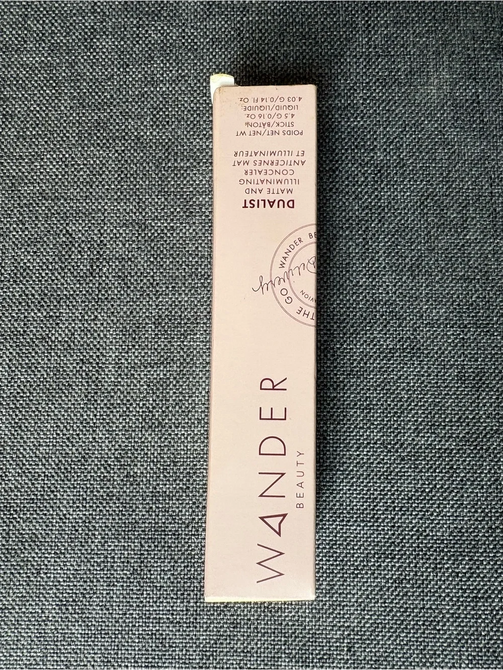 NWT Wander Beauty Dualist Concealer Matte & Illuminating in Ivory Fair